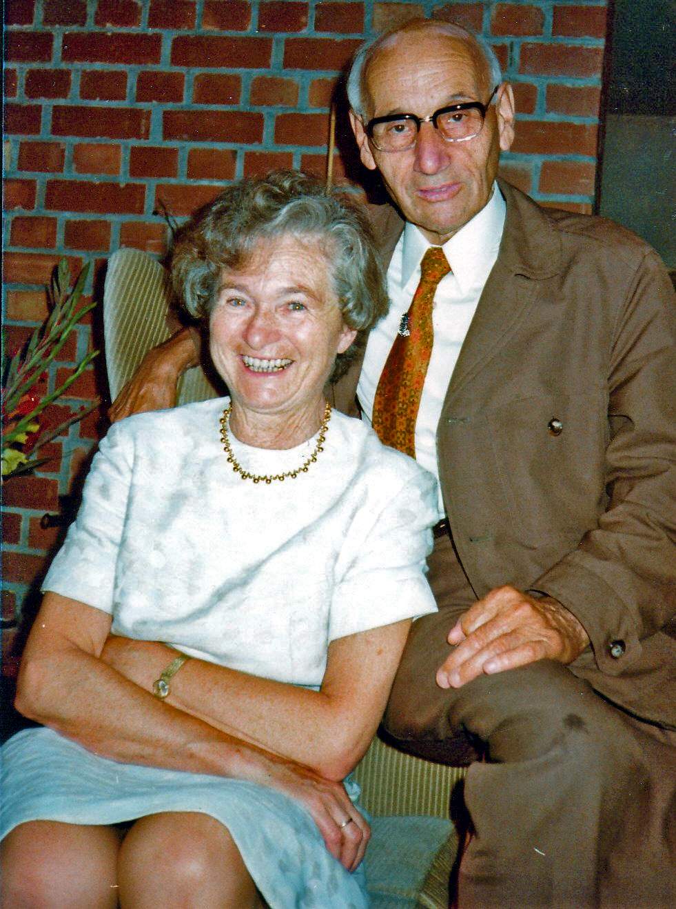 Hildegard (geb. Walbrun) und Dr. Siegfried Haggenmiller um 1978 b